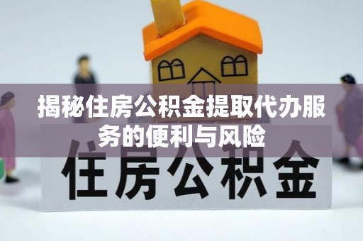鱼池揭秘住房公积金提取代办服务的便利与风险