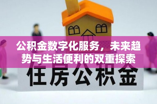 鱼池公积金数字化服务，未来趋势与生活便利的双重探索